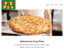 Tablet Screenshot of crazypizza1.com
